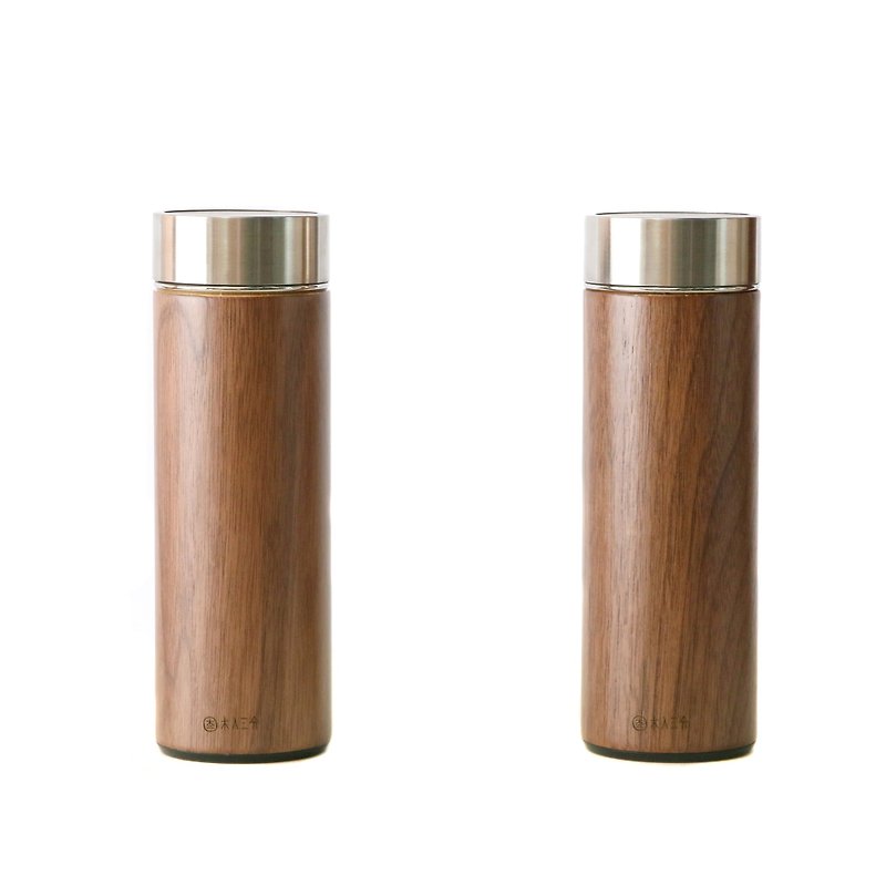 zhuó drink Thermos - Vacuum Flasks - Wood Gold