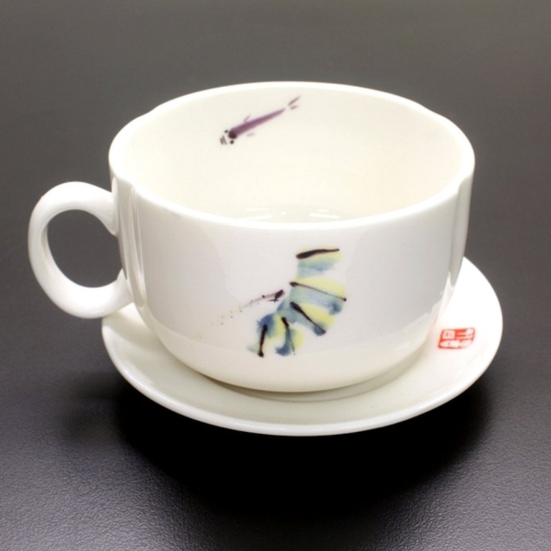 TAISO Zen Master Li Xiaoxuan - Eryu Yiyetu Zen Style Porcelain Cup Set (Buy 1 Get 1 Free) - Mugs - Other Materials 