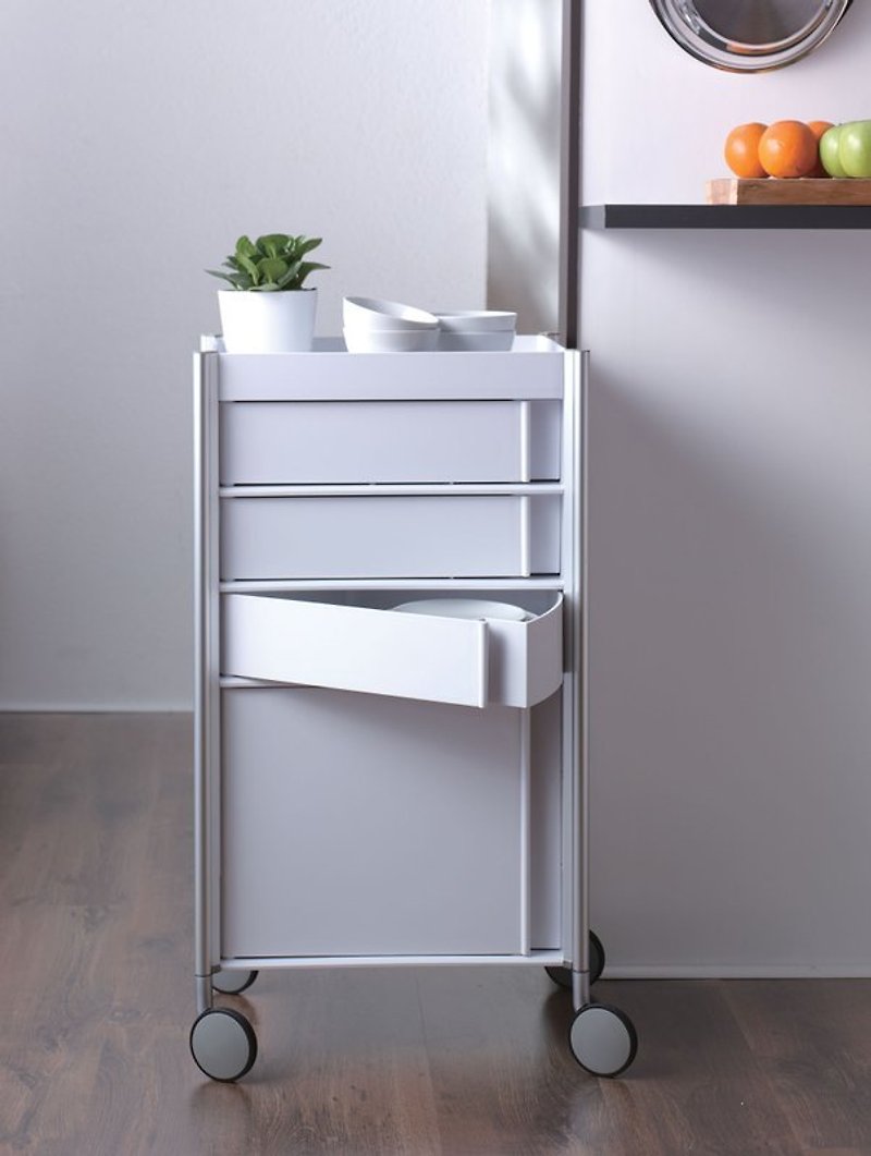 ALLY High Full Trolley - Other Furniture - Plastic White