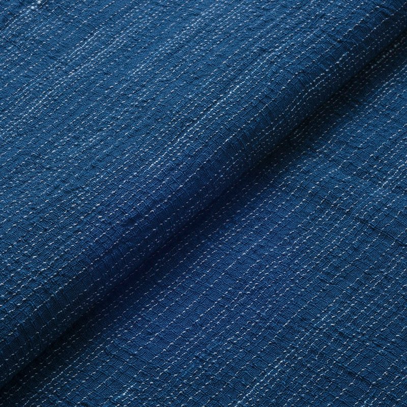 綿紗文人  中紺 - 編織/刺繡/羊毛氈/縫紉 - 棉．麻 藍色