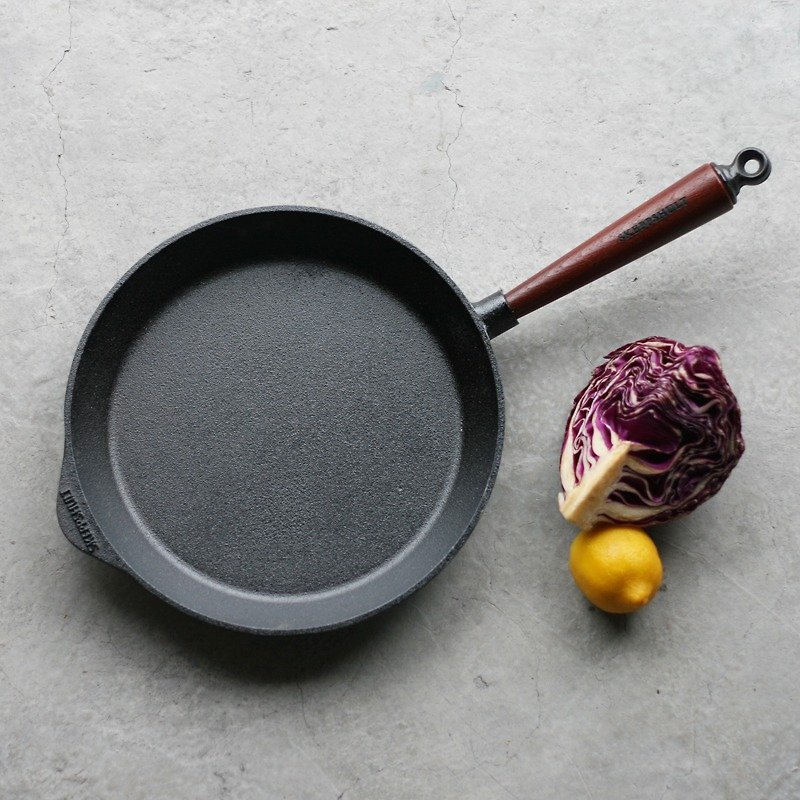 瑞典SKEPPSHULT  鑄鐵煎鍋 28cm - 廚具 - 其他金屬 黑色