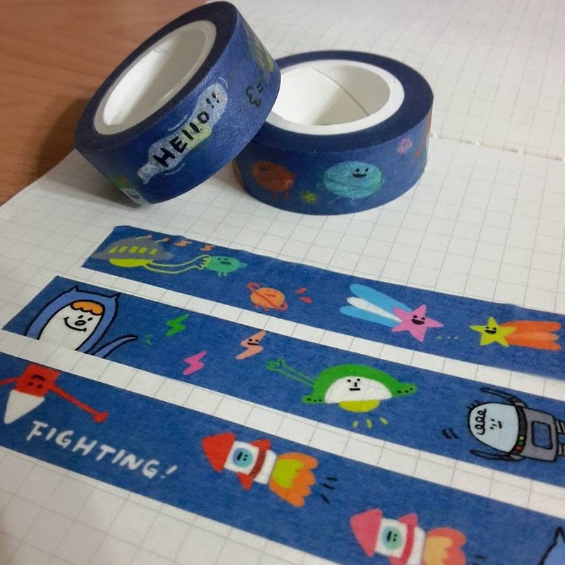 Paper tape - space version - Washi Tape - Other Materials 