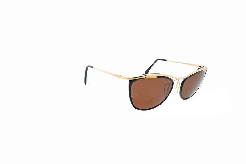 Jil Sander Mod. 738 034 80s German-made antique sunglasses - Glasses & Frames - Other Metals Black