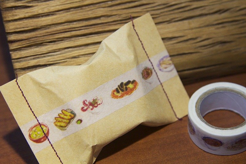 古都好食紙膠帶 - 紙膠帶/和紙/PET - 紙 