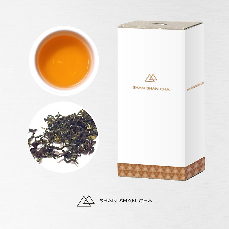 [Shan Shan Lai Tea] Natural Farming Method Sun Moon Lake Red Rhyme Tea Refill Pack (100g/box) - Tea - Fresh Ingredients Orange