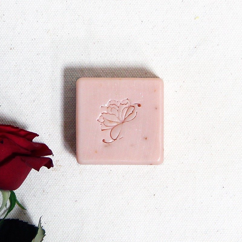 Peppermint Rose Soap | Oily, Combination Oily Skin Pure Rose Organic Rose