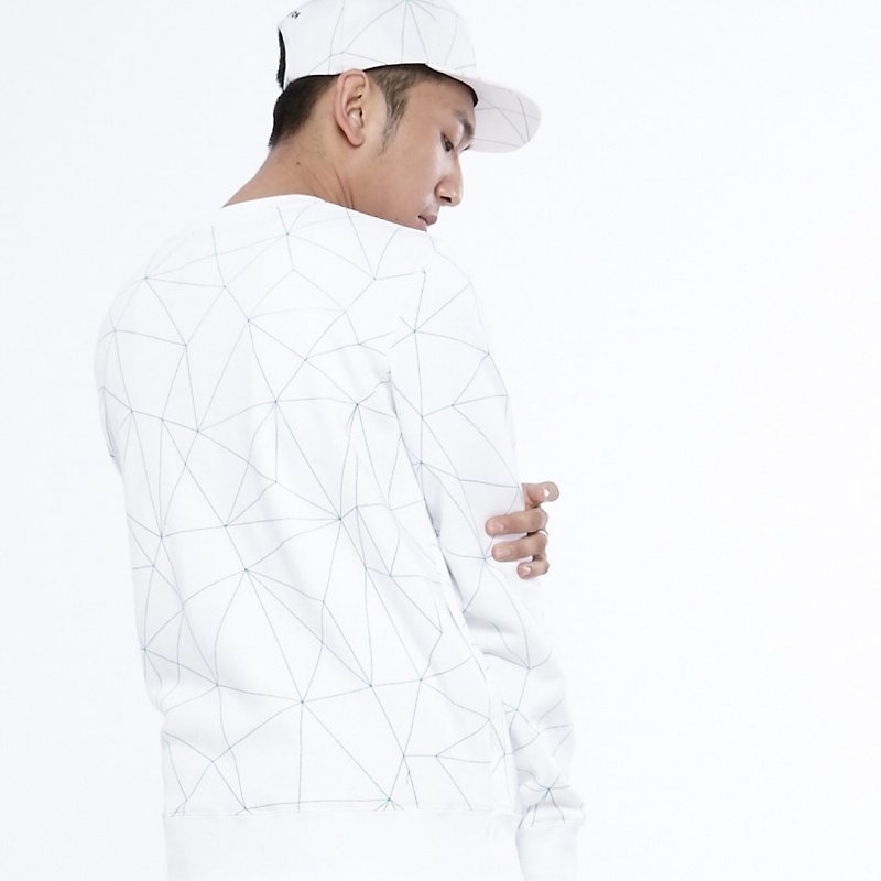 DYC dimension sweatshirt | Only XS left - Men's T-Shirts & Tops - Other Materials White