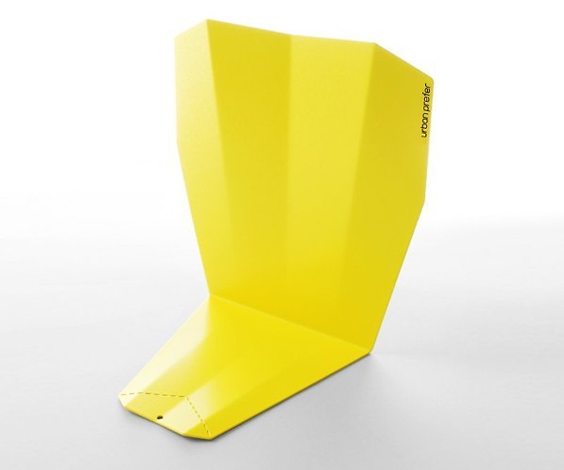 Paper Airplane Bookend (L)-Yellow - Book Covers - Plastic Yellow