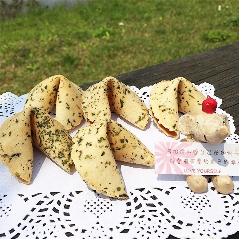 Wedding small things can be used with the production of custom lucky signature cake twice into the court ceremony Li Kaifeng flavor FORTUNE COOKIES - เค้กและของหวาน - อาหารสด 