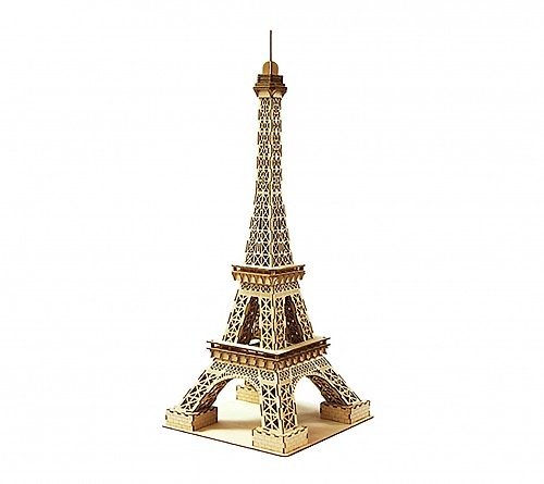 Team Green Jigzle 3D木拼圖 | 建築物系列 浪漫巴黎鐵塔(高54cm) 婚禮擺