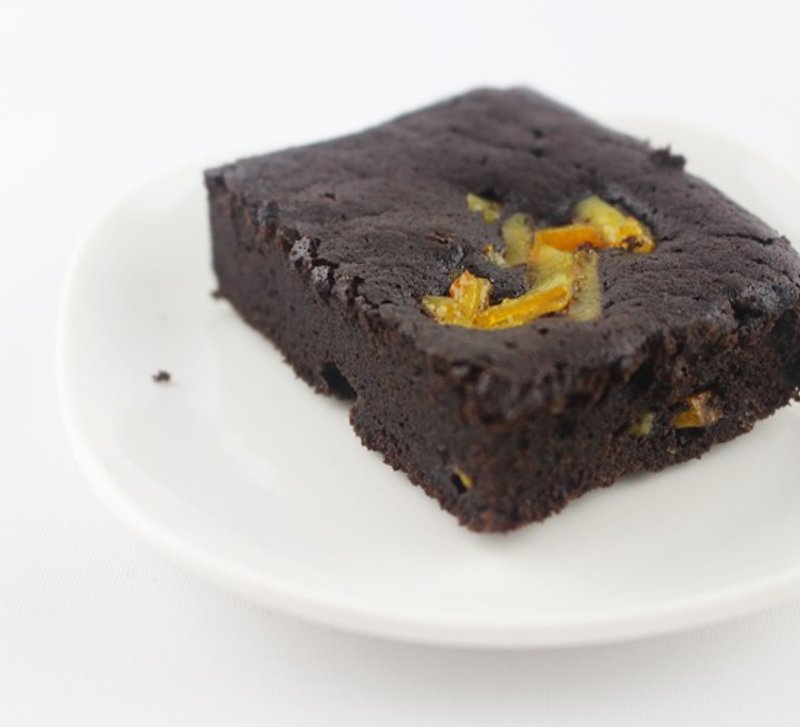 Chocolate Orange Brownie - Cake & Desserts - Other Materials Orange