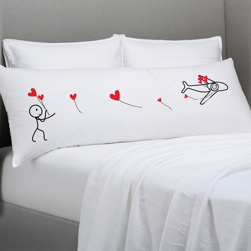 AEROPLANE White Body Pillowcase by Human Touch - 枕頭/抱枕 - 其他材質 白色