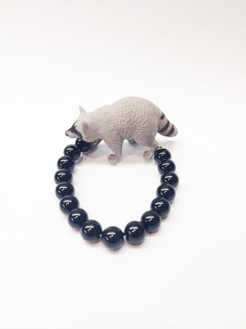 Moo love. Raccoon ore Bracelet - Bracelets - Other Materials White