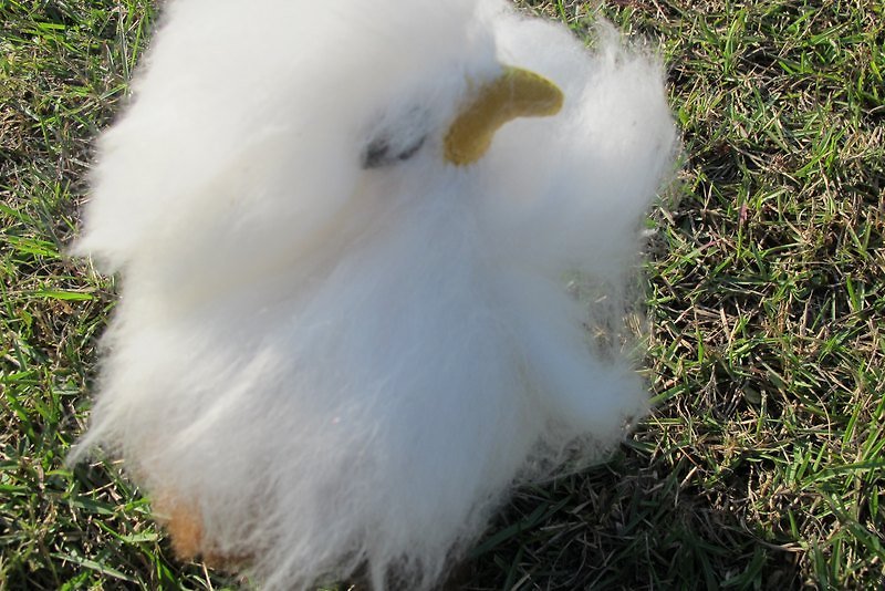 Alpaca 100% woolen eagle doll - Stuffed Dolls & Figurines - Other Materials Gold