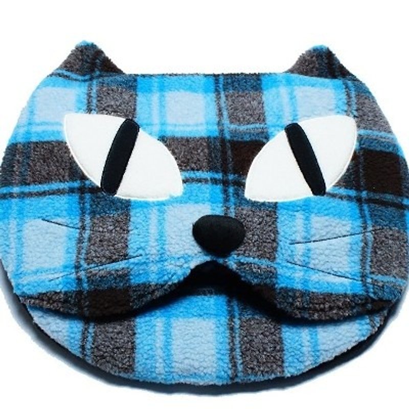 Noafamily, Noah big eyes cat checkered journey of winter mats _BL (H672-BL) - อื่นๆ - วัสดุอื่นๆ สีน้ำเงิน