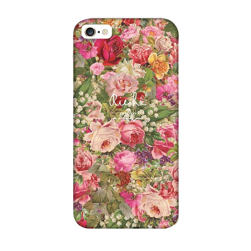 Versailles Rose Garden iPhone6/6plus+/5/5s/note3/note4 Phonecase - เคส/ซองมือถือ - วัสดุอื่นๆ สึชมพู