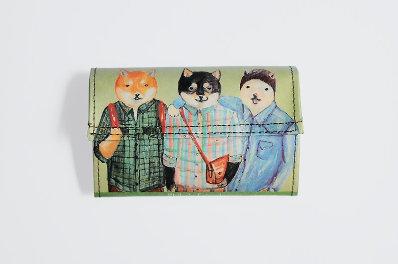 1983ER small parcel - Shiba friends - Wallets - Paper Multicolor