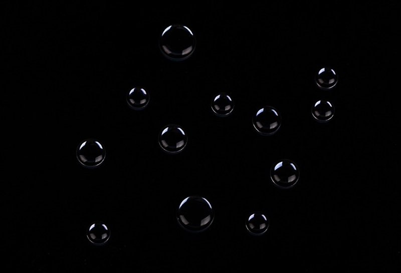 Water drop magnet-black/white - แม็กเน็ต - พลาสติก 