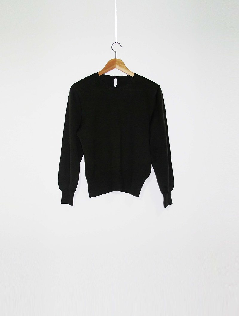 Wahr_グレーグリーンのセーター - ニット・セーター メンズ - その他の素材 グレー
