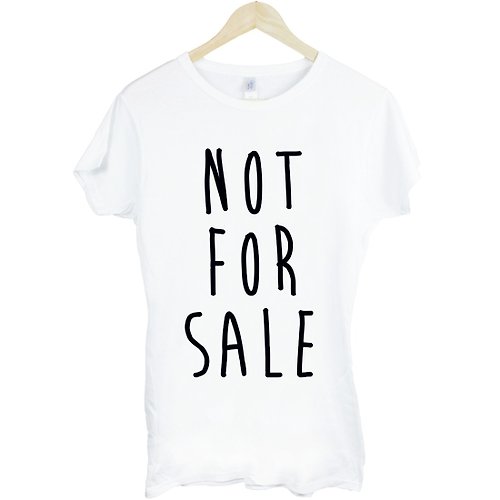 hipster NOT FOR SALE女生短袖T恤-2色 非賣品 文青 藝術 設計 時髦 文字 時尚