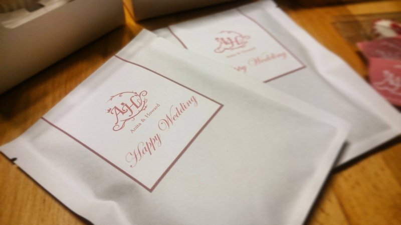 客製化婚禮掛耳包(100包下標區) - 咖啡/咖啡豆 - 新鮮食材 