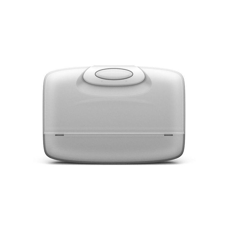 Capsul Case - Translucent WHITE - ที่ใส่บัตรคล้องคอ - พลาสติก ขาว