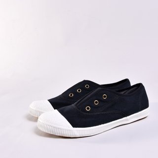 free deep black/casual shoes/canvas shoes