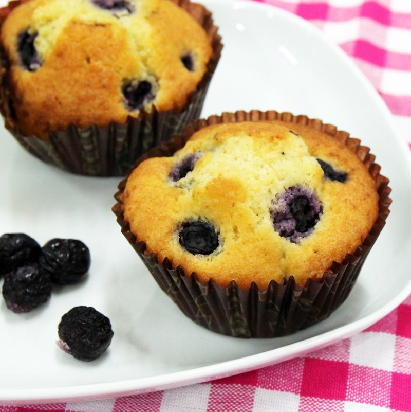 藍莓麥麩手工瑪芬 (一份2入) - 蛋糕/甜點 - 新鮮食材 