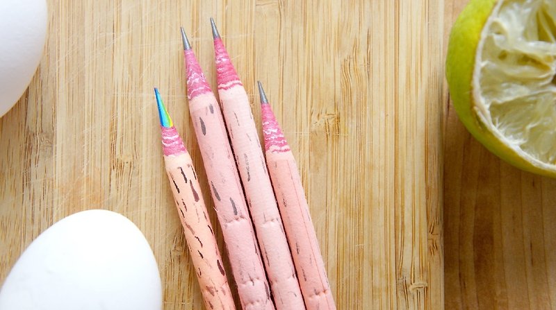 色色混肉塊筆 - その他のペン - 紙 ピンク
