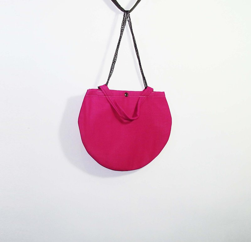 A pink circle Wahr_ package - Messenger Bags & Sling Bags - Other Materials 