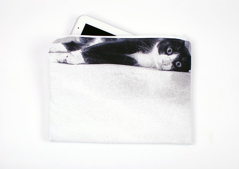 Meow --- Tablet Case - Laptop Bags - Other Materials Black