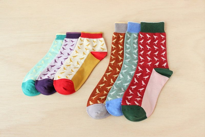 印花樂選選禮品節 冬日新襪款任選5雙850 - 襪子 - 其他材質 