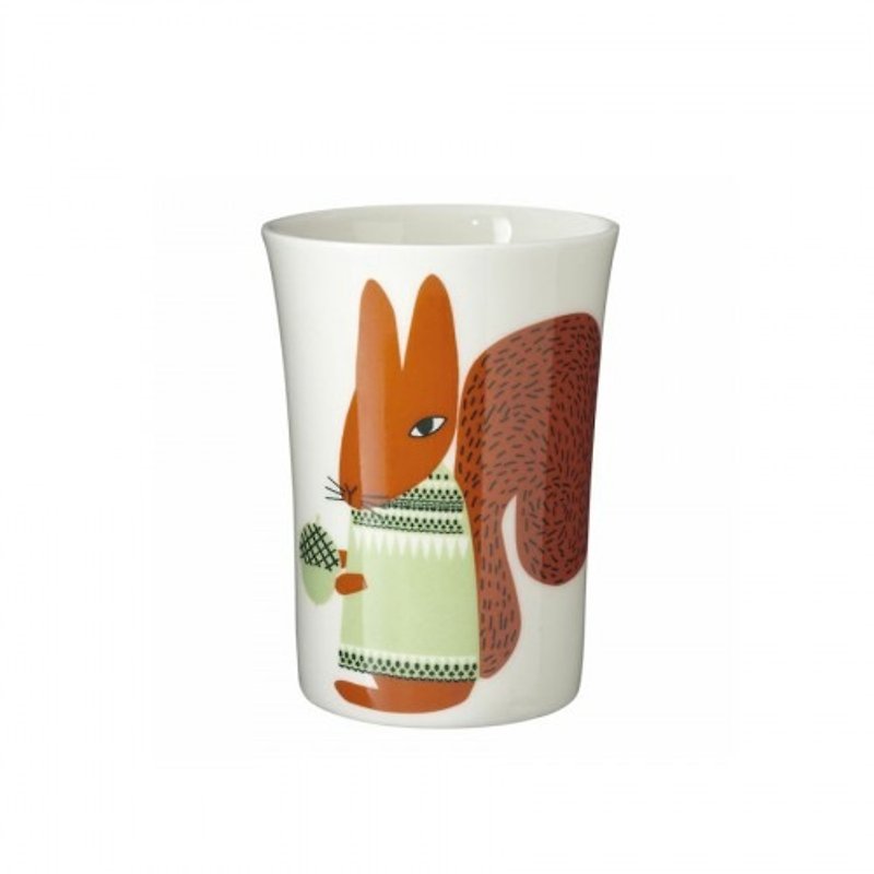 Squirrel 骨瓷水杯 | Donna Wilson - 茶壺/茶杯/茶具 - 瓷 白色