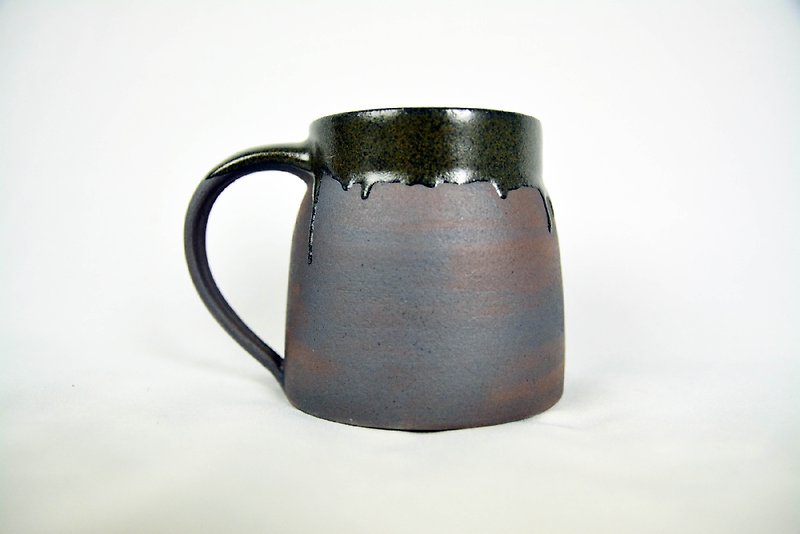 Chocolate mug - fair trade - แก้วมัค/แก้วกาแฟ - วัสดุอื่นๆ สีนำ้ตาล