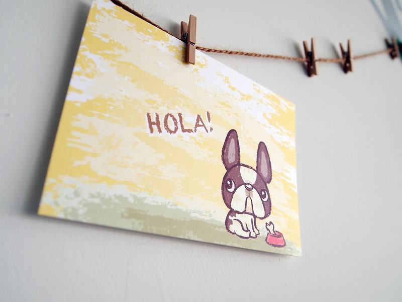 Postcard-Hola! Little Fadou - การ์ด/โปสการ์ด - กระดาษ 
