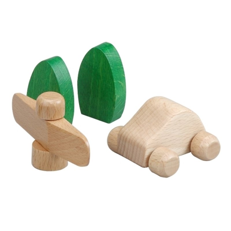 ファミリードミノカー（補充パック） - 知育玩具・ぬいぐるみ - 木製 