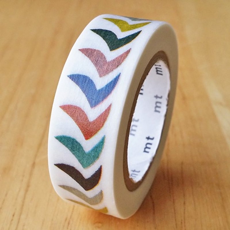 mt x mina perhonen and paper tape [birds - small (MTMINA26)] - Washi Tape - Paper Multicolor