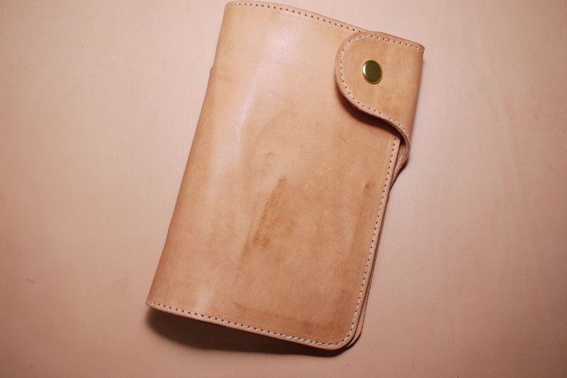 Dreamstation leather Pao Institute, handmade A6 notebook, vegetable tanned leather! - สมุดบันทึก/สมุดปฏิทิน - หนังแท้ 