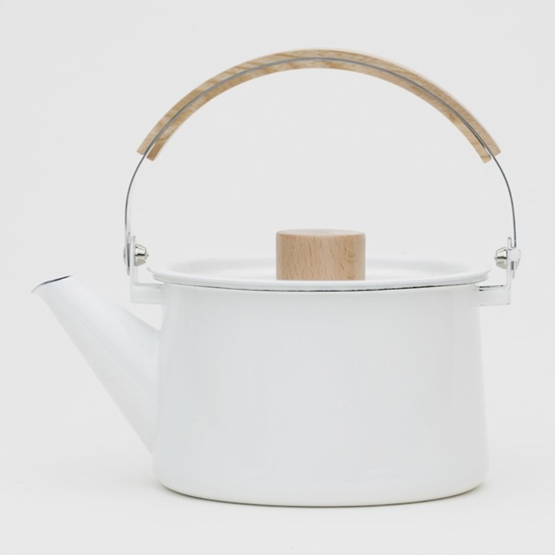 Kaico 琺瑯茶壺 - 廚具 - 其他材質 白色