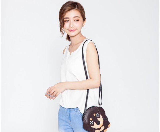 Cartoon Dachshund Dog Shape Handbag Women Purses Shoulder Bag Girls  Crossbody Bag Designer Ladies Mini Clutch Bag