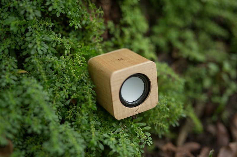 Mapleboom | 5cm Feng Yun Bluetooth Speaker | Limited - Speakers - Wood Khaki
