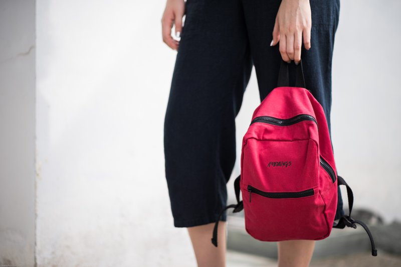 Tiny backpack - Backpacks - Other Materials Red