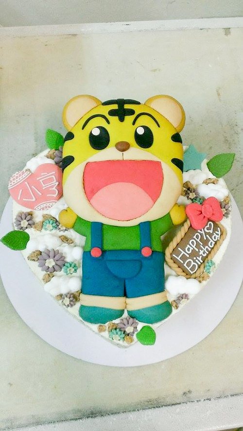 专属订单 - 巧虎6吋造型蛋糕