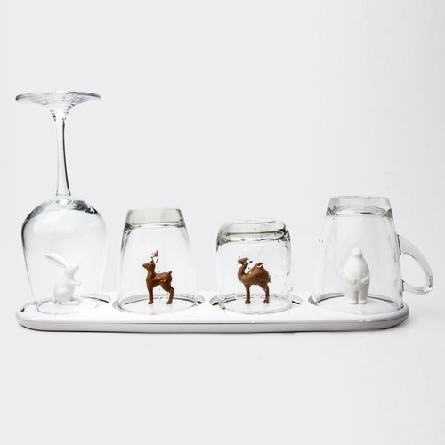 [Special Offer] QUALY Animal Park - Defective cup holder and tray