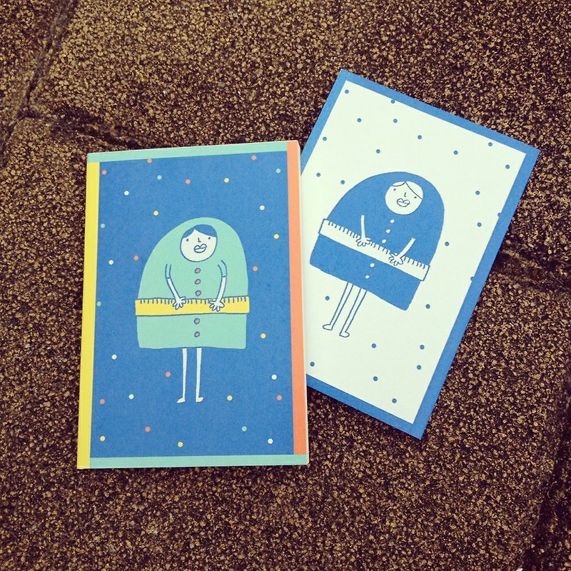 1/10 sticker book / cosmos - ノート・手帳 - 紙 ブルー