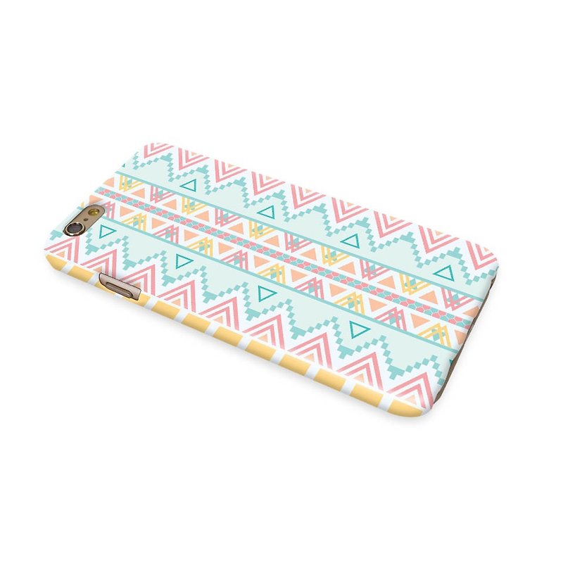 Blue Navajo Tribal Pattern 3D Full Wrap Phone Case, available for  iPhone 7, iPhone 7 Plus, iPhone 6s, iPhone 6s Plus, iPhone 5/5s, iPhone 5c, iPhone 4/4s, Samsung Galaxy S7, S7 Edge, S6 Edge Plus, S6, S6 Edge, S5 S4 S3  Samsung Galaxy Note 5, Note 4, Note - Other - Plastic 