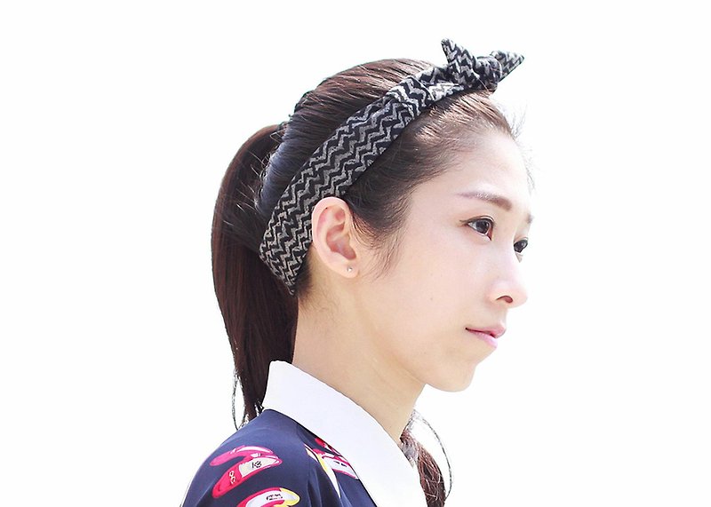 [The MAMA's Closet] hair band - noise - Hair Accessories - Other Materials Black