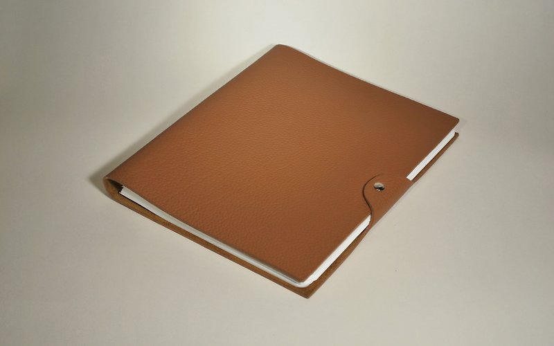 Coffee leather notebook (large) - Notebooks & Journals - Genuine Leather 