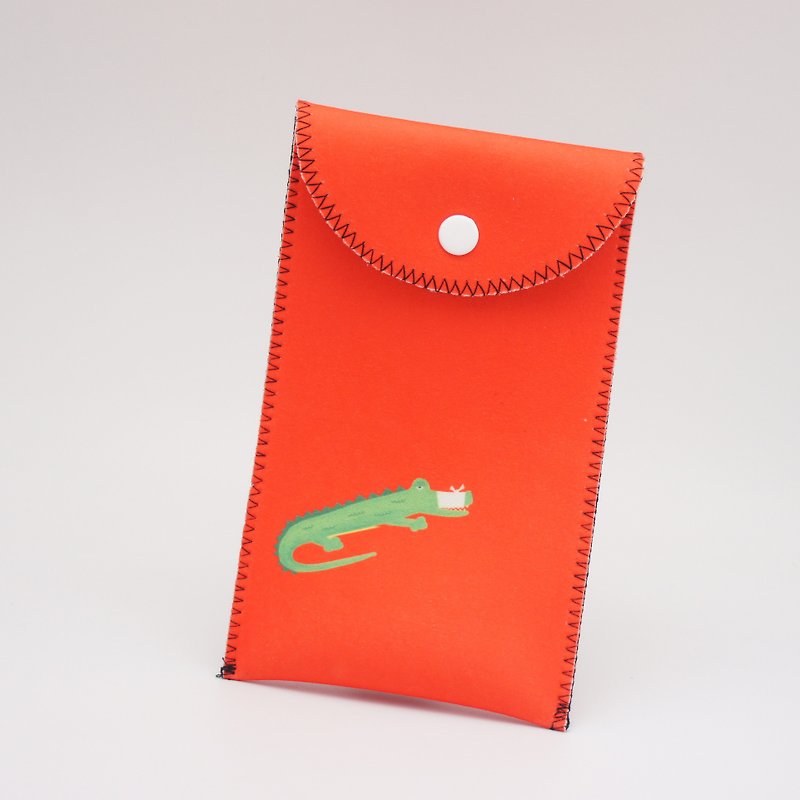 BLR 裝紅包的紅包袋 手工限量製作 BRAIN CANDY 鱷魚 - 其他 - 其他材質 紅色