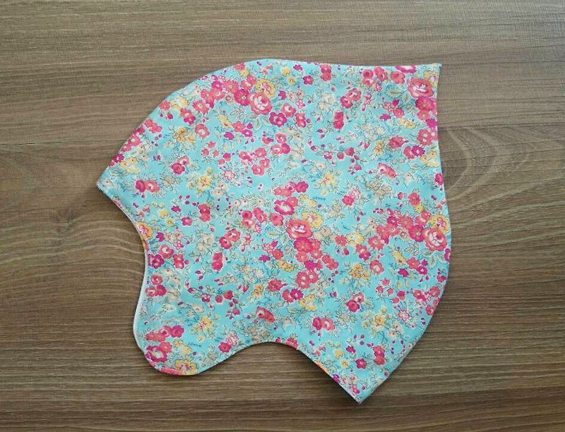 Teal floral. Baby hat - Bibs - Other Materials 